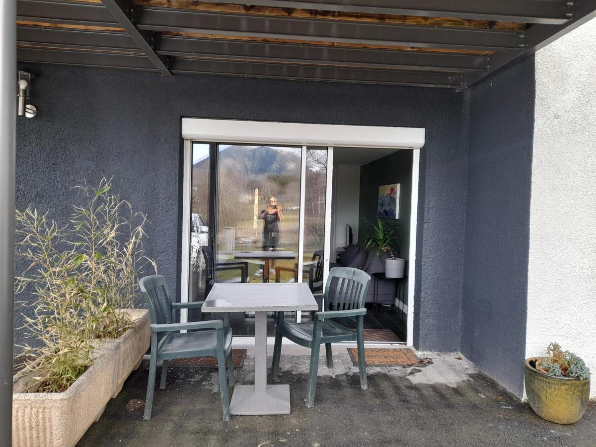 A 5 Mns Du Puy De Dome Avec Vue Imprenable Studio Rez De Jardin 24M2 Neuf A Laschamps Saint-Genes-Champanelle ภายนอก รูปภาพ